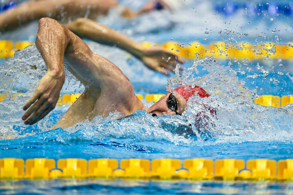 Tom Dean of Great Britain competes in the Men