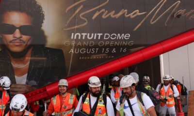 Inside Bruno Mars' opening-night gig at Inglewood's new Intuit Dome