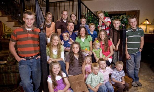 The Duggar family from TLC's television program