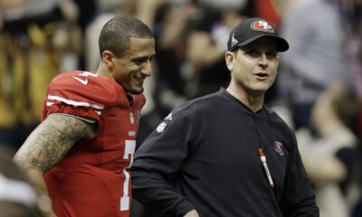 Jim Harbaugh says Colin Kaepernick isn't joining Chargers this season