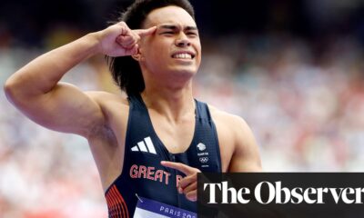 Louie Hinchliffe proves 100m quality by beating Noah Lyles in Olympic heats | Paris Olympic Games 2024