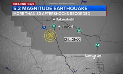 Magnitude 5.2 earthquake hits Kern County, USGS says