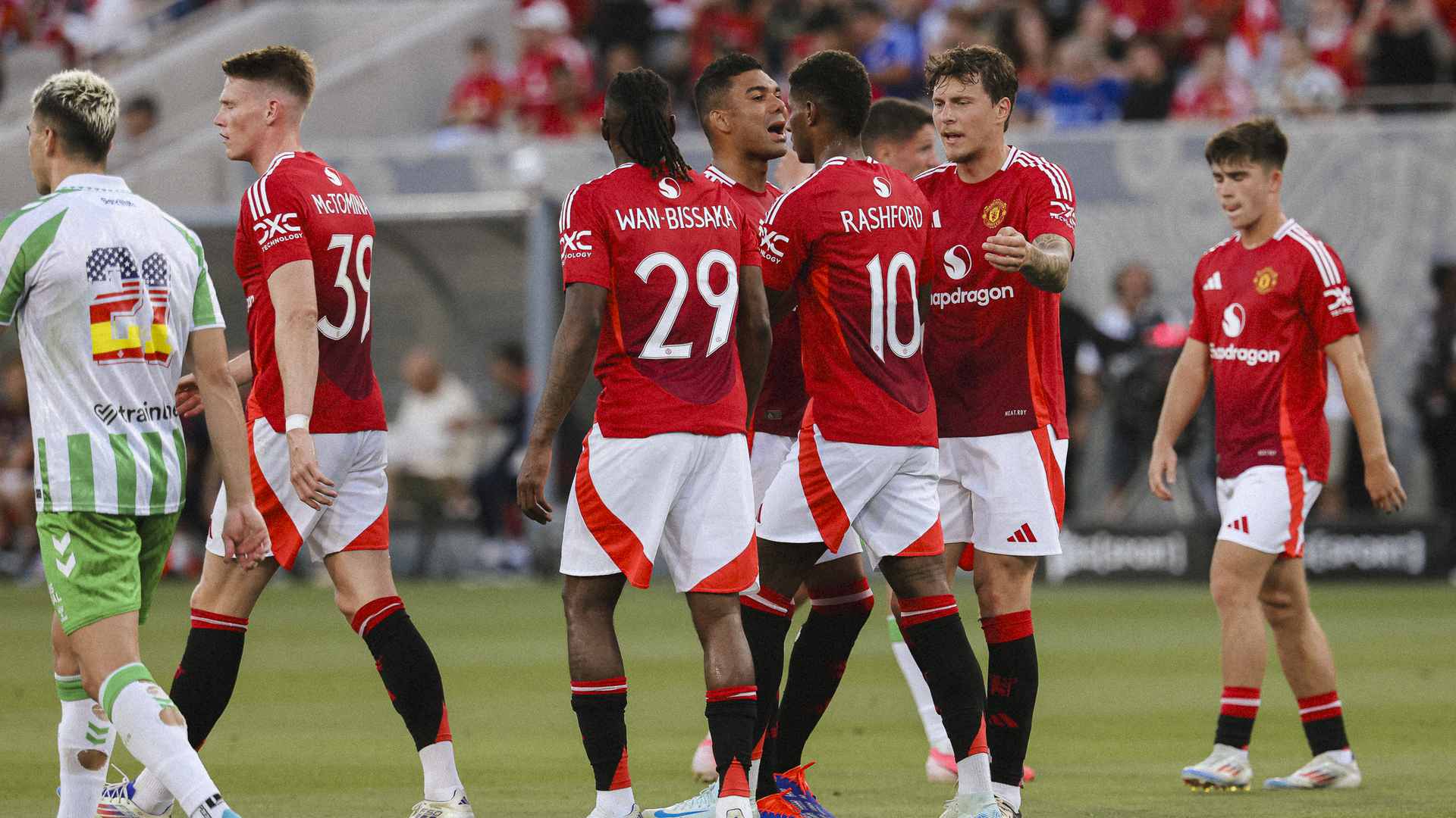 Man Utd 3 Real Betis 2 | Pre-season tour match report | San Diego