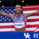 Masai Russell Wins Olympic Gold in 100m Hurdles, Two Wildcats Win Gold in 4x400m Relay – UK Athletics