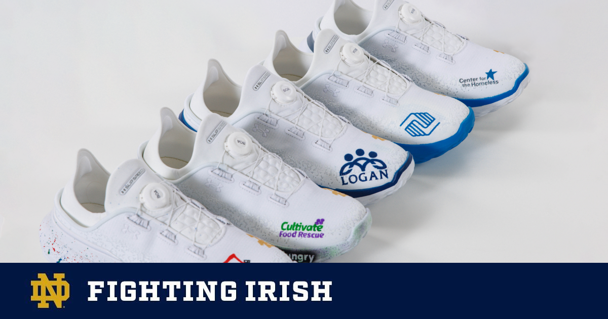 Notre Dame To Support Five Local Charities With 'Cleats For A Cause' Initiative