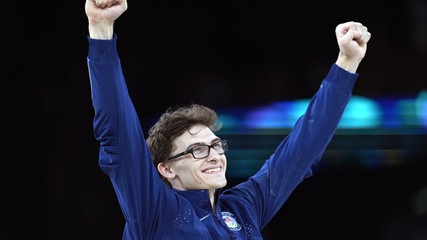 Olympics gymnastics: Stephen 'Pommel Horse Guy' Nedoroscik wins bronze medal