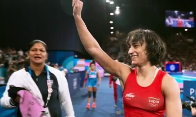 Paris Olympics 2024: Vinesh Phogat enters final in 50kg freestyle wrestling