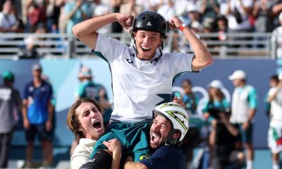 Showmanship meets sportsmanship as Keegan Palmer strikes skateboarding gold for a second time at Paris 2024 Olympics