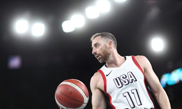 Steve Serio leads wheelchair basketball with a triple-double in day one