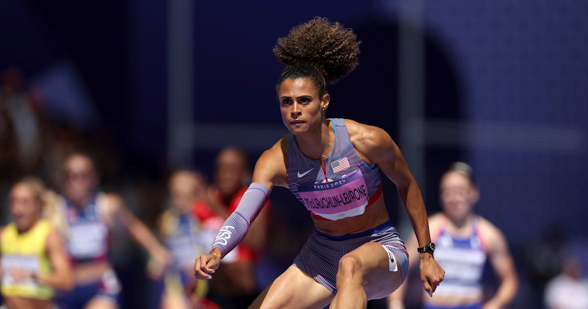 Sydney McLaughlin-Levrone and Femke Bol begin women’s 400m hurdles battle at Paris 2024 by reaching semi-finals