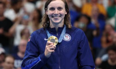 Team USA | With Nine Olympic Gold Medals and 14 Total, Katie Ledecky Becomes The Most Decorated U.S. Female Olympian