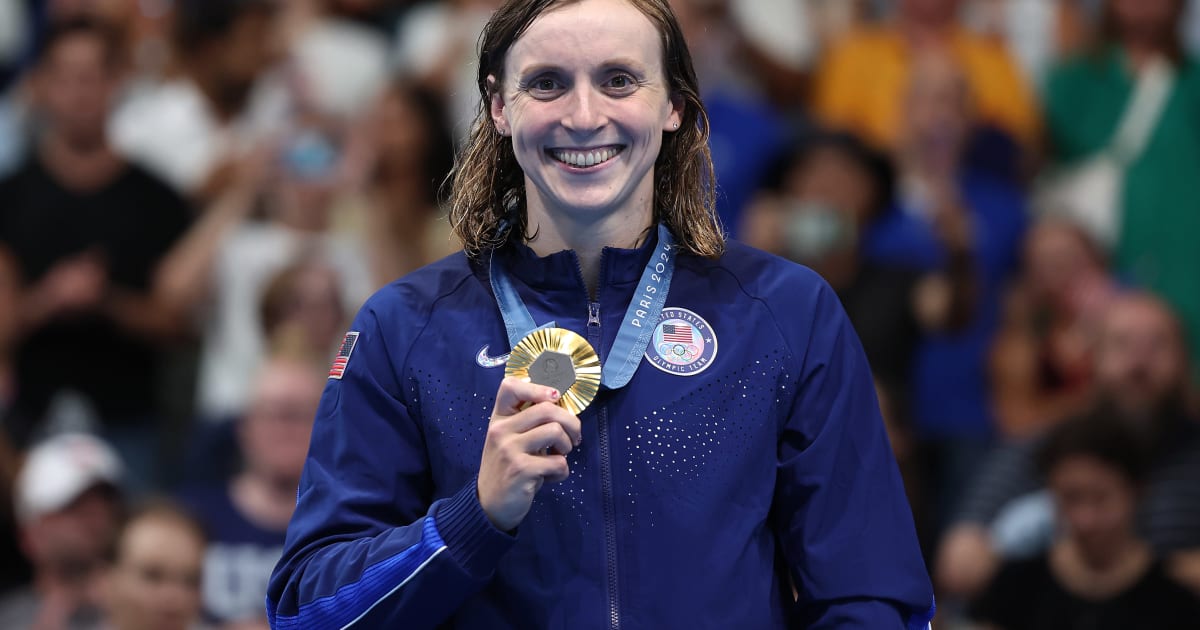 Team USA | With Nine Olympic Gold Medals and 14 Total, Katie Ledecky Becomes The Most Decorated U.S. Female Olympian