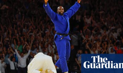 Teddy Riner brings France to its feet with historic fourth Olympic judo gold | Paris Olympic Games 2024