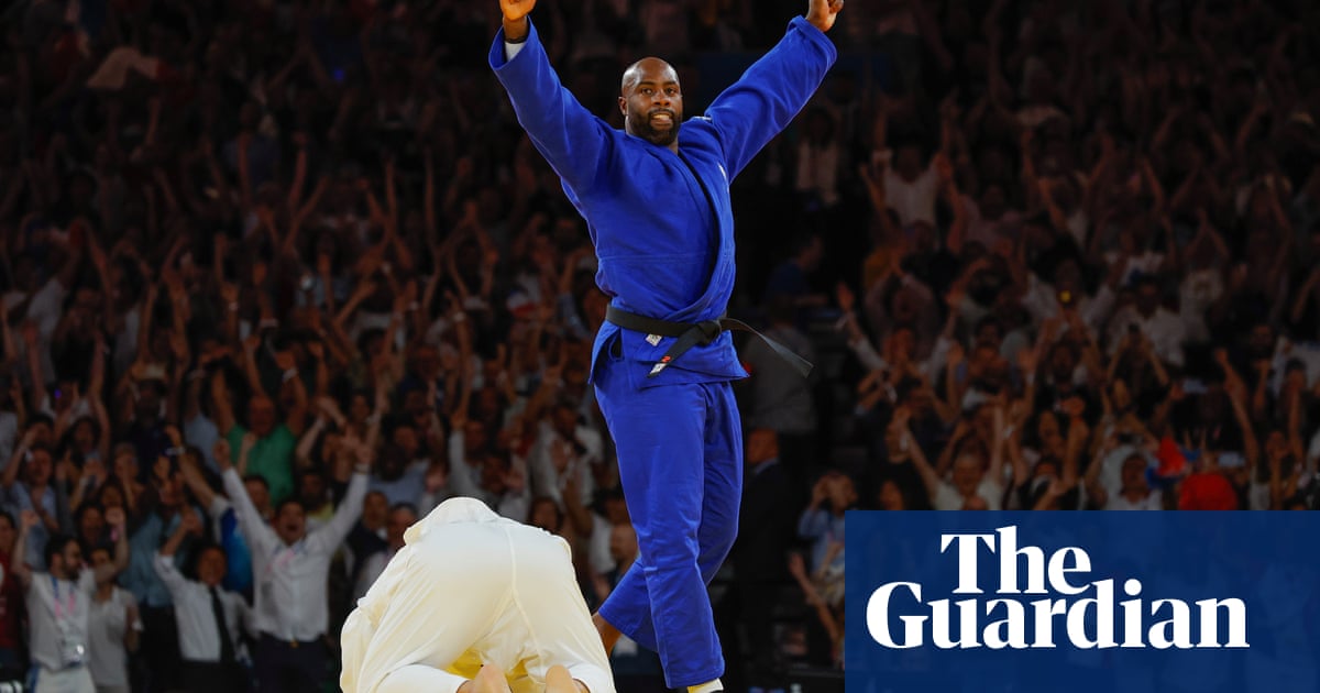 Teddy Riner brings France to its feet with historic fourth Olympic judo gold | Paris Olympic Games 2024