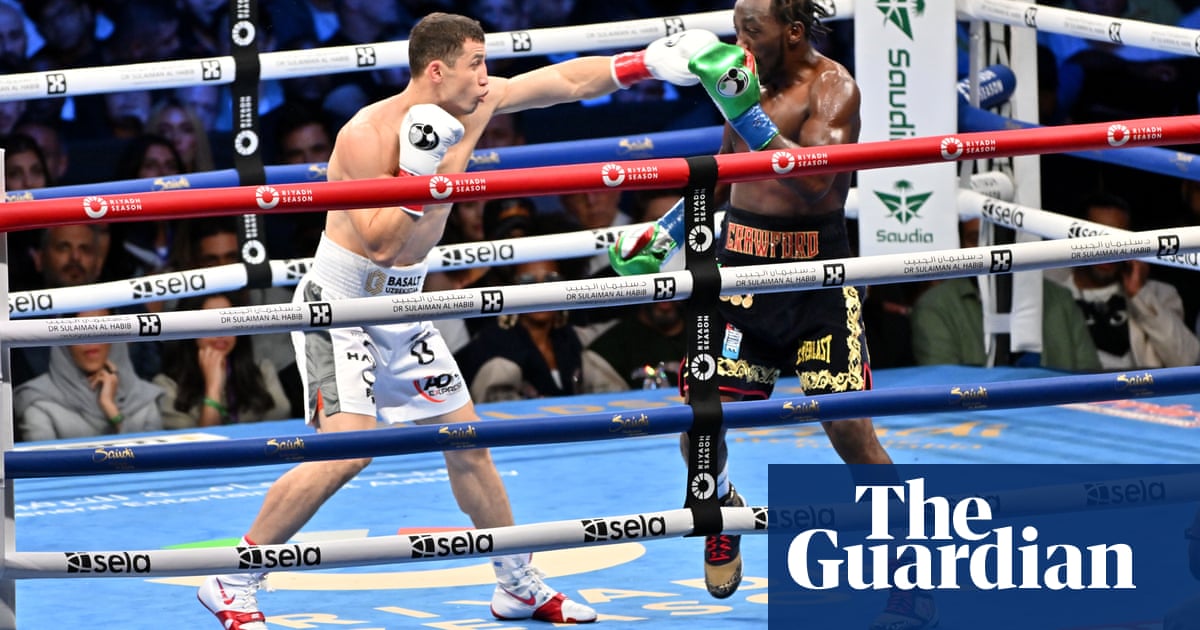 Terence Crawford beats Israil Madrimov to become four-division champion | Terence Crawford