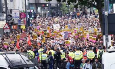 UK Riots: Stand Up To Racism gather in Walthamstow