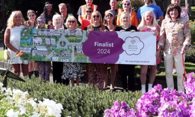 Washington Village shows off its 'flower power' for competition judges