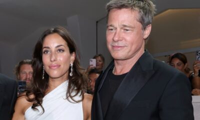 Brad Pitt goes public with new girlfriend at premiere of new movie Wolfs at Venice Film Festival