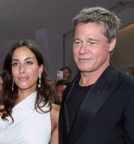 Brad Pitt goes public with new girlfriend at premiere of new movie Wolfs at Venice Film Festival