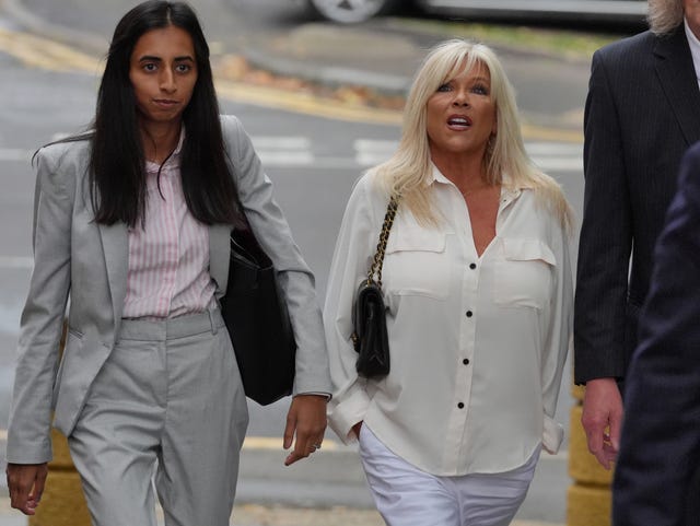 Samantha Fox court case