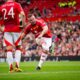 Wayne Rooney mocks himself after breaking Cristiano Ronaldo hoodoo with exquisite free-kick for Manchester United legends