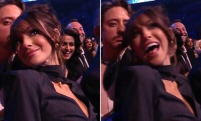 Michelle Keegan left shocked as co-star flashes live on TV at NTAs