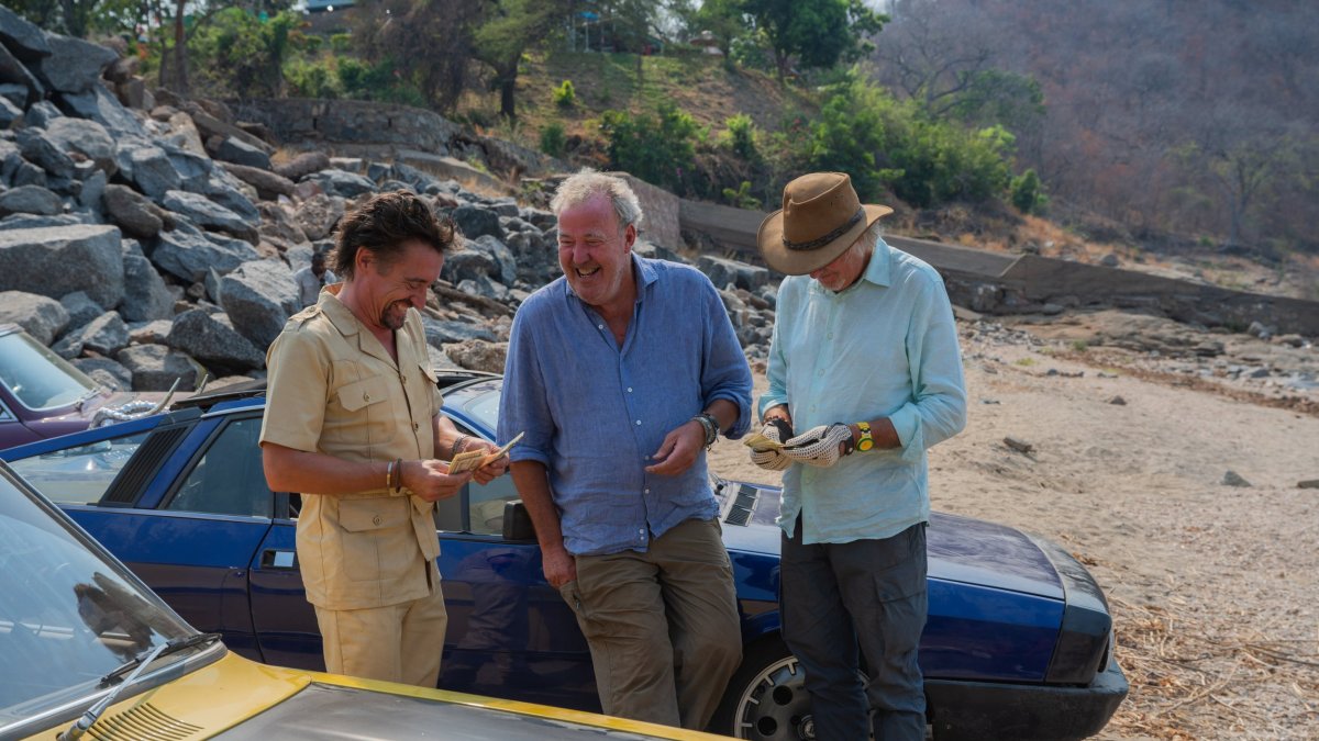 Richard Hammond, Jeremy Clarkson, James May in the final episode of 'The Grand Tour' (Photo: Amazon Prime)