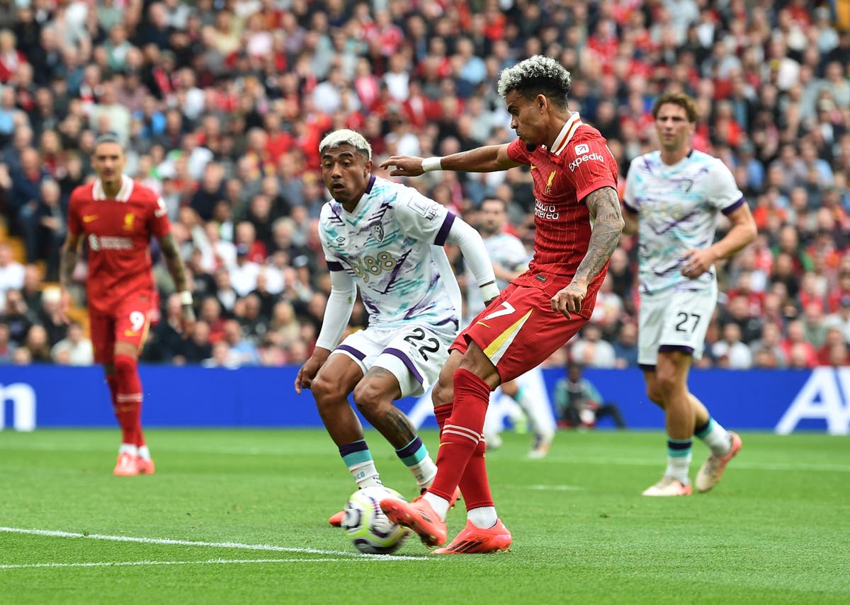 Liverpool vs Bournemouth LIVE: Premier League score and goal updates from Anfield today