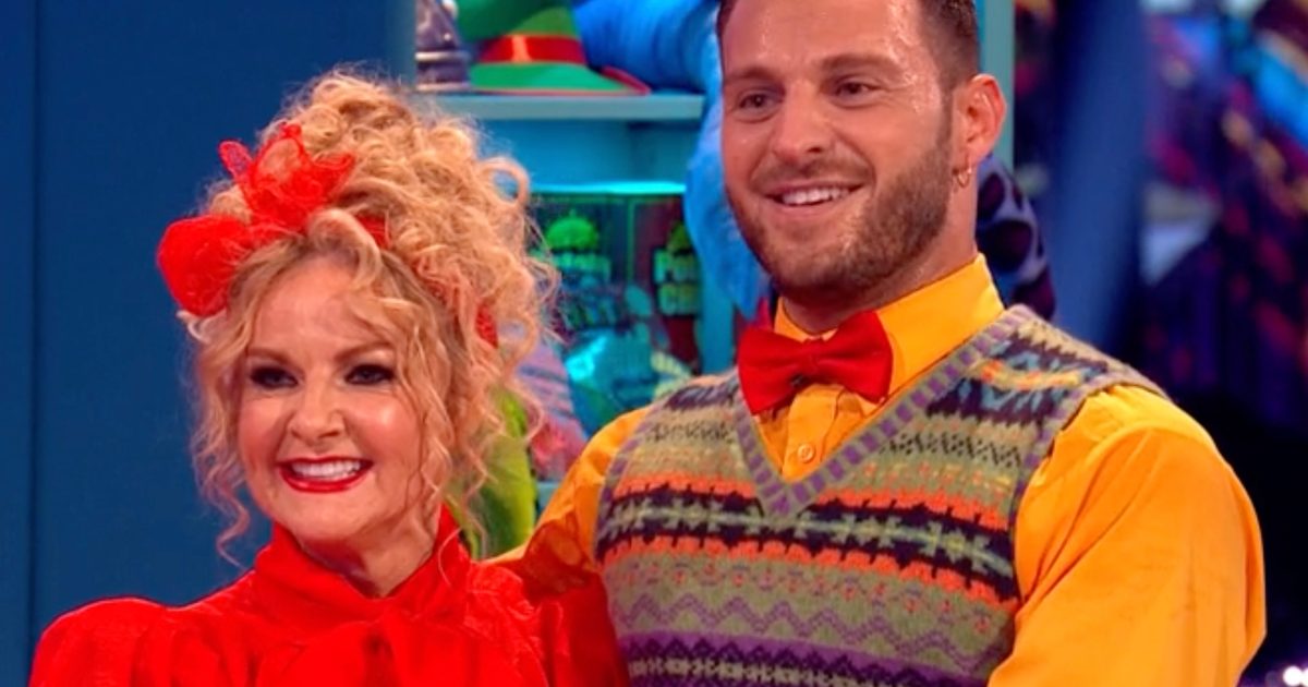 Sarah Hadland's Strictly Quickstep is "highest ever" for week 1