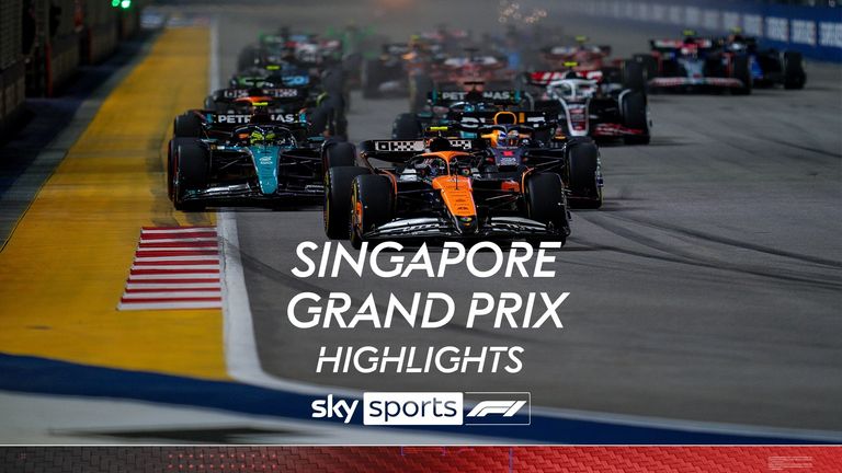 Race highlights from the Singapore Grand Prix.