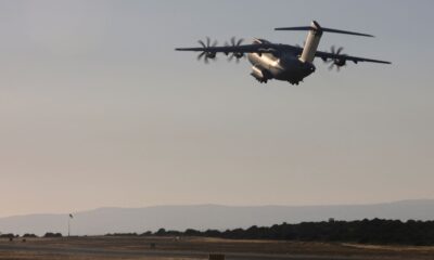 An RAF transport plane taking off from RAF Akrotiri in Cyprus. File pic: Reuters