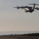 An RAF transport plane taking off from RAF Akrotiri in Cyprus. File pic: Reuters