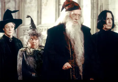 PA Dame Maggie Smith, Miriam Margolyes, Richard Harris and Alan Rickman starred Harry Potter and the 2002 Chamber of Secrets 