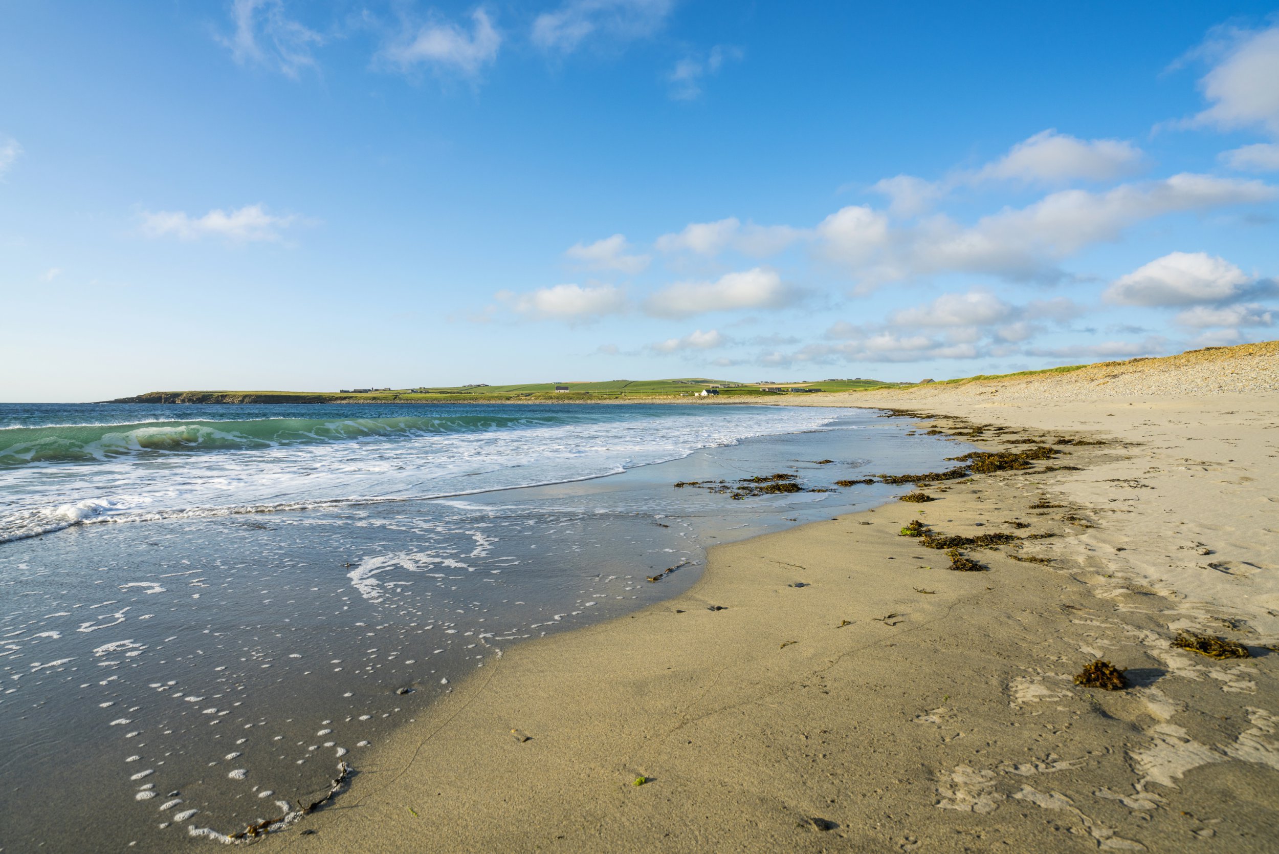 The Bay of Skaill on Orkney’s mainland