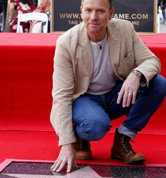 Actor Ewan McGregor ‘very touched’ as he gets Hollywood Walk of Fame star