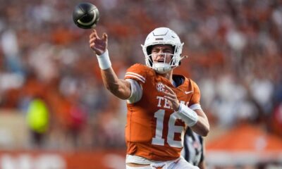 Arch Manning keeps No. 1 Texas rolling in rout of UL Monroe