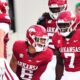 Arkansas football dominates HBCU, has fun with cheerleader