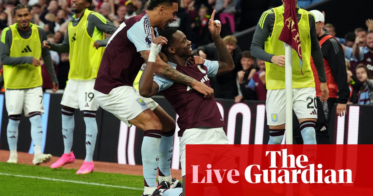 Aston Villa v Everton: Premier League – as it happened | Premier League