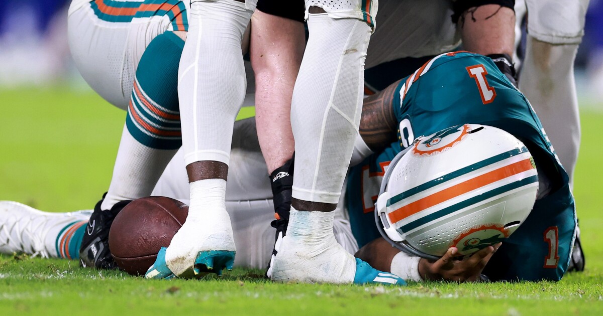 Calls grow for Dolphins QB Tua Tagovailoa to retire as he sustains another concussion