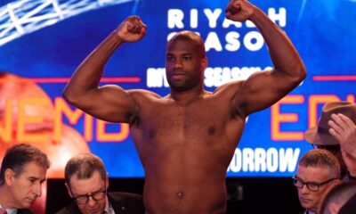 Daniel Dubois weighs in at career-high 17st 10lbs ahead of Anthony Joshua fight