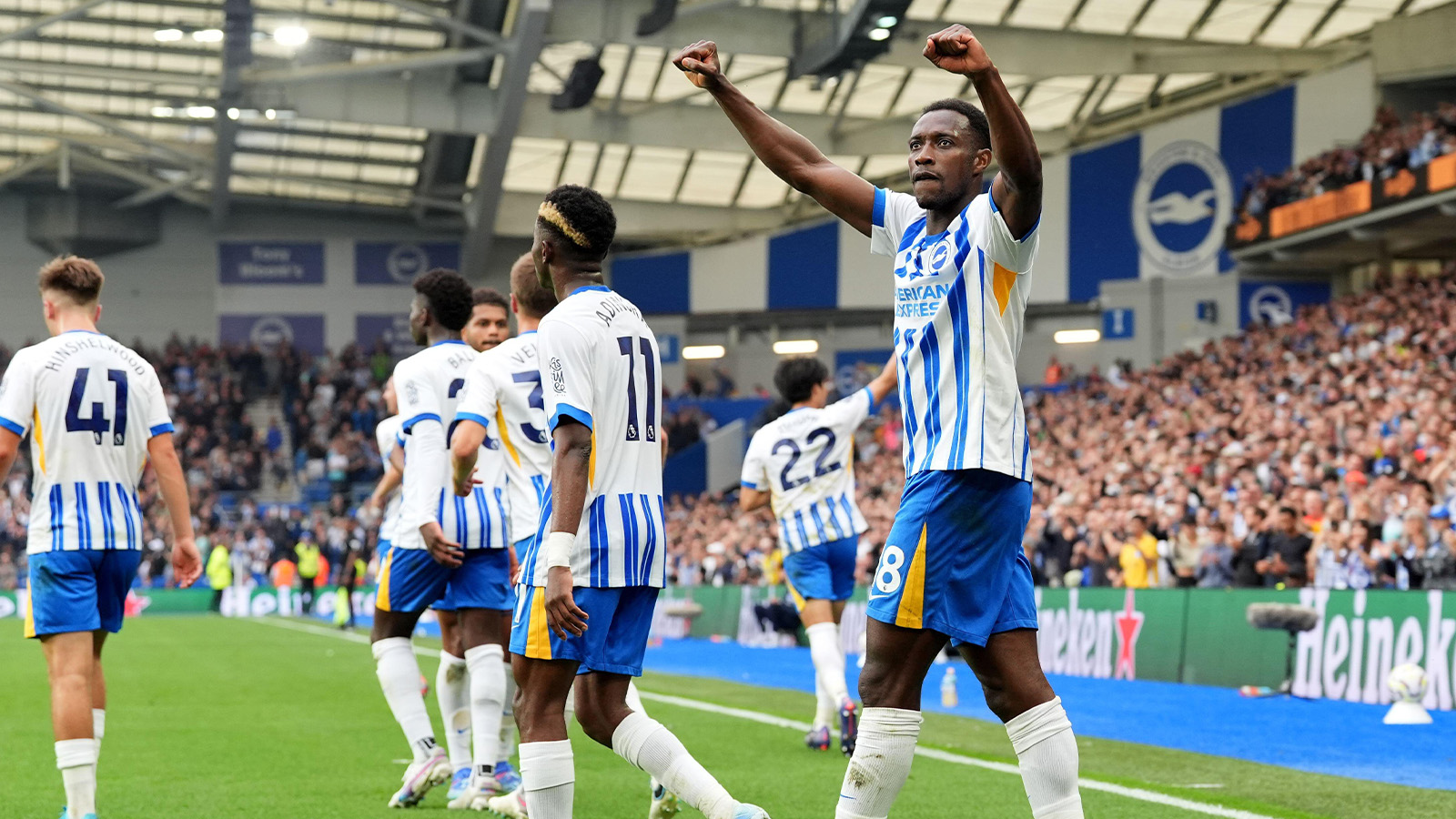 Danny Welbeck form for Brighton laughs in face of Premier League glamour signings