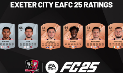 EAFC 25 ratings revealed! | Exeter City F.C.