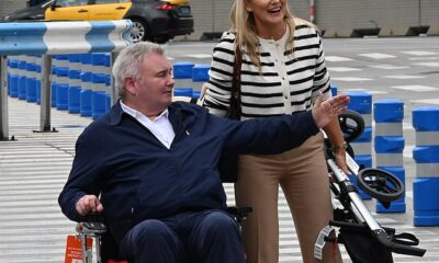 Eamonn Holmes was pictured with new girlfriend Katie Alexander in Barcelona on Sunday