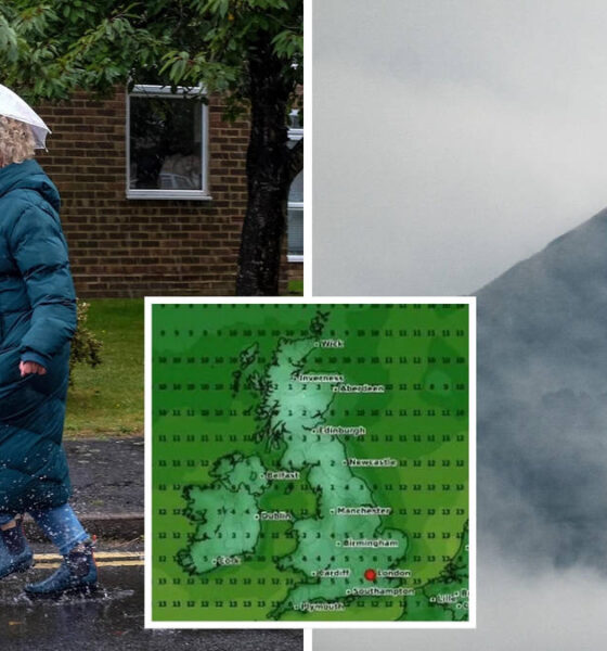 Exact date Arctic blast 'to hit UK' as new weather map shows winter will appear in Britain