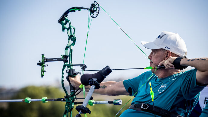 Former Brazilian nurse inspired his patients with para-archery, before he became Paralympian