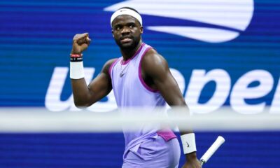 Frances Tiafoe into US Open semifinals as Grigor Dimitrov hurt