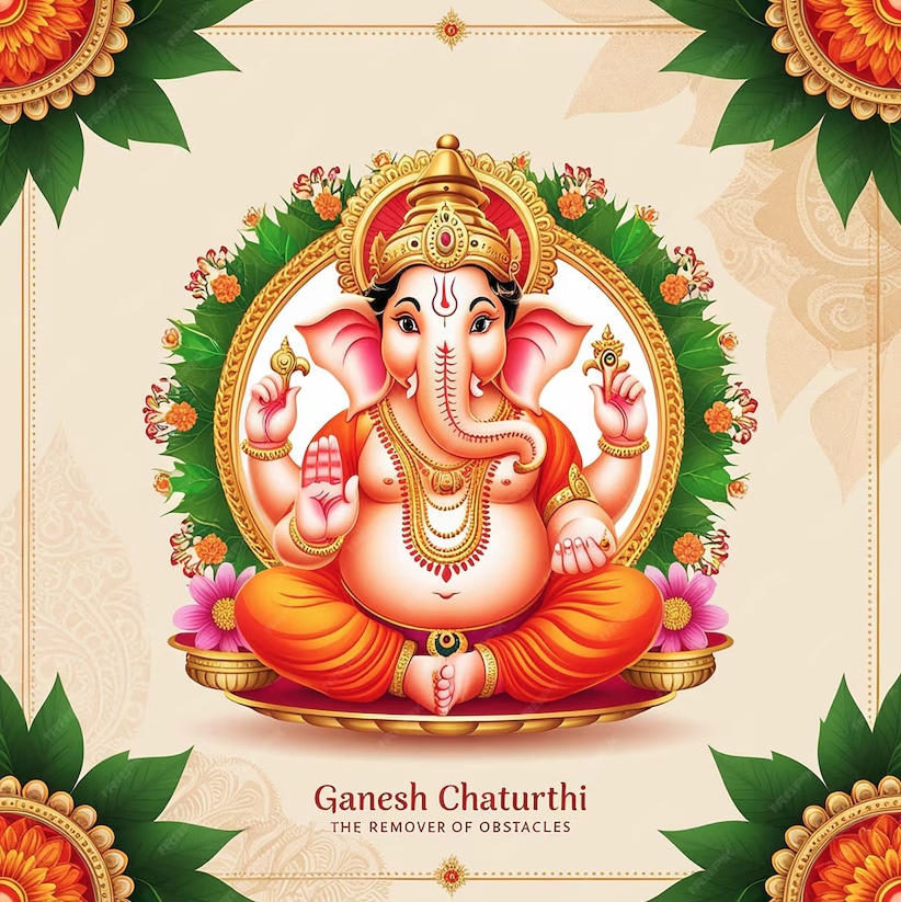 Happy Ganesh Chaturthi 2024: The festival is celebrated for 10 days. (Freepik)