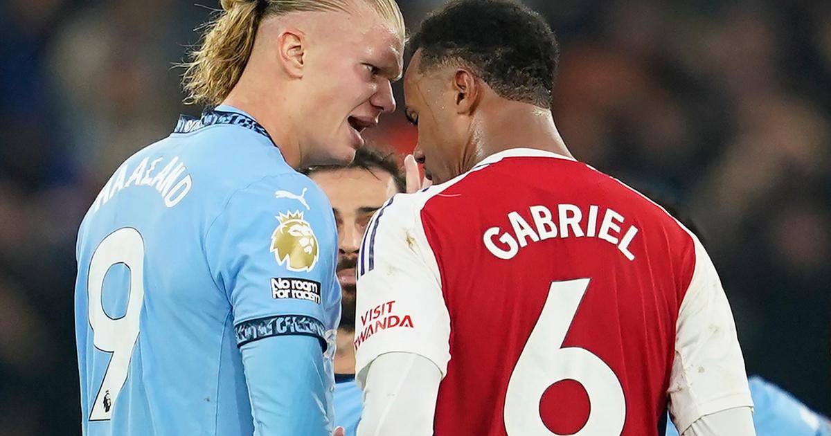 Ian Wright calls Erling Haaland a ‘coward’ after Man City clash with Arsenal