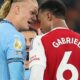 Ian Wright calls Erling Haaland a ‘coward’ after Man City clash with Arsenal