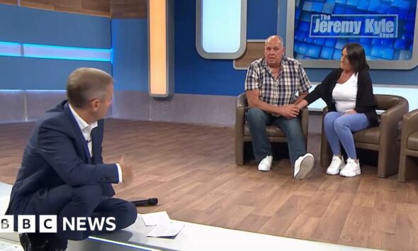 Jeremy Kyle denies humiliating guest who died as inquest views unseen TV footage